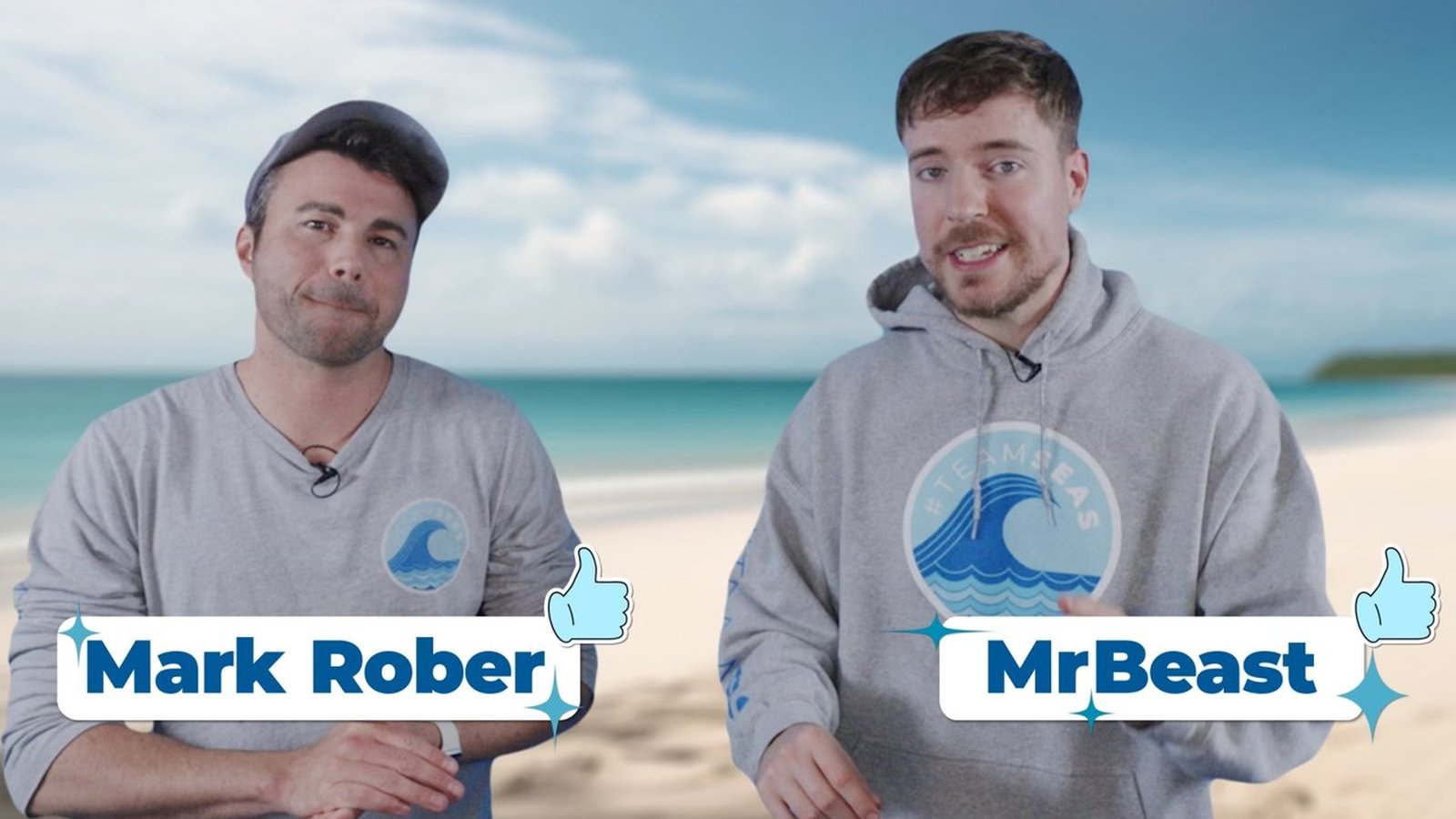 MrBeast and Mark Rober — #TeamSeas